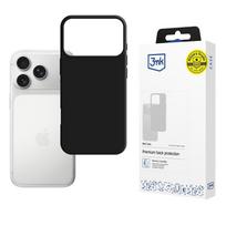 3mk matinis dėklas, skirtas Apple iPhone 17 Pro Max – matinė juoda