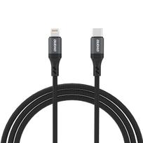 Dudao L3CL USB-C - Lightning 30W pintas laidas 1.2m - juodas