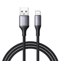 Joyroom Laidas S-A28 Flash Series 3A USB-A - Lightning 1m juodas