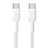 Dudao Laidas L9C 65W USB-C - USB-C 1m - baltas