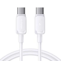 Joyroom Laidas S-A14 USB-C - USB-C 60W 1.2m baltas