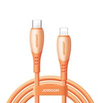 Joyroom Laidas S-A59 Vibrant Series 30W USB-C - Lightning 1.2m oranžinis
