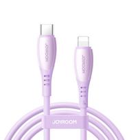 Joyroom Laidas S-A59 Vibrant Series 30W USB-C - Lightning 1.2m violetinis