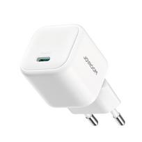 Joyroom JR-TCG08 GaN 20W Power Delivery sieninis įkroviklis - baltas