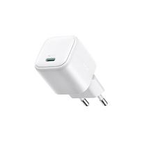 Joyroom JR-TCG15 Mini 30W GaN USB-C sieninis įkroviklis - baltas