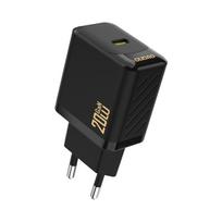 Dudao A26 PD20W GaN USB-C įkroviklis - juodas
