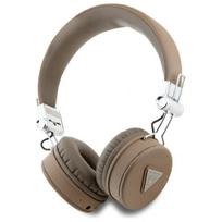 Guess Bluetooth ENC GUBH70PGTSPSW rudos grūdėtos klasikinės apvalios formos ausinės