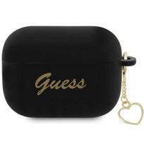 Guess silikoninis dėklas AirPods Pro 2 – juodas