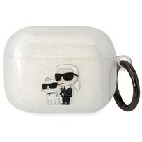Karl Lagerfeld dėklas AirPods Pro 1 kart. – skaidrus