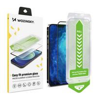 Grūdintas stiklas iPhone 14 Plus su rėmeliu – juodas