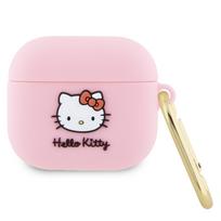Hello Kitty silikoninis 3D dėklas AirPods 3 – rožinis