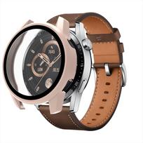 Apsauginis stiklas su dėkliuku Huawei Watch GT3 42mm – rožinis