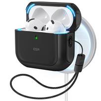 ESR Orbit HaloLock MagSafe dėklas AirPods 4 – juodas