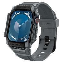Spigen Rugged Armor Pro dirželis Apple Watch 10 46 mm – pilkas