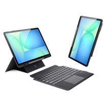Dux Ducis DK dėklas-klaviatūra Samsung Tab S10 FE+ – juodas