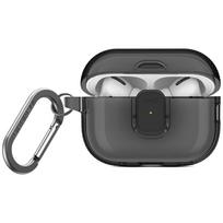 Uniq Glase Pro Lock dėklas AirPods Pro 2 – juodas