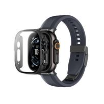 AmazingThing Radix FullGuard stiklas su dėklu Apple Watch Ultra 3 49 mm – juodas