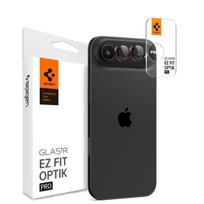 Spigen Optik Pro L-Series 2 vnt. objektyvo stikliukai iPhone Air – juodi/raudoni