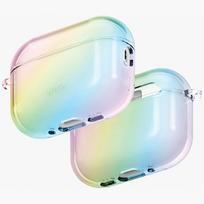 Uniq Iridescia AirPods Pro 3 dėklas su karabinu
