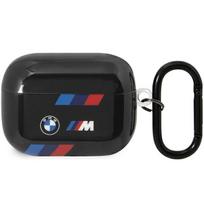 BMW BMAP222SOTK AirPods Pro 2 gen dangtelis juodos/juodos trispalvės juostelės