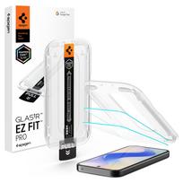 Spigen Glas.tR EZ Fit Pro 2-Pack Tempered Glass Screen apsauga, skirta Google Pixel 10A
