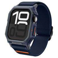 „Spigen Lite Fit“ „Pro“ dirželis, skirtas Apple Watch 10 46 mm – tamsiai mėlynas