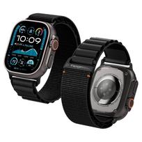 Dirželis Spigen WBF1 dirželis Apple Watch 44/45/46/49 mm – juodas