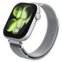 „Spigen WBM4“ dirželis, skirtas „Apple Watch“ (40 / 41 / 42 mm) – sidabrinis