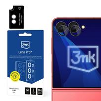 3mk Lens Protection Pro fotoaparato stiklas, skirtas Samsung Galaxy Z Flip 7 – juodas