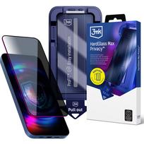 9H grūdintas stiklas su 3mk HardGlass Max Privacy filtru, skirtas iPhone Air