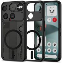Tech-Protect „MagMat“ MagSafe Telefono 3 dėklas – juodas ir skaidrus
