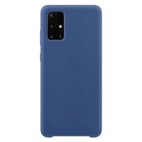 Silikoninis dėklas Samsung Galaxy S21+ 5G – tamsiai mėlynas
