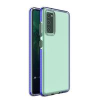 Skaidrus TPU dėklas Samsung Galaxy A72 4G – mėlynas