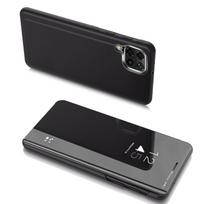 Clear View dėklas Samsung Galaxy A22 4G – juodas