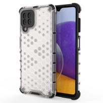 Skaidrus „Honeycomb“ dėklas Samsung Galaxy A22 4G