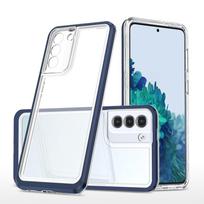 Skaidrus 3in1 dėklas Samsung Galaxy S21+ 5G – mėlynas