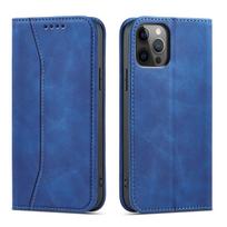 Magnet Fancy dėklas iPhone 12 Pro Max – mėlynas