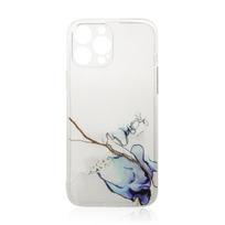 Skaidrus marmuro rašto TPU dėklas iPhone 12 Pro Max