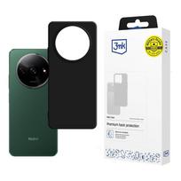 3mk matinis dėklas, skirtas Xiaomi Redmi A3 - juodas