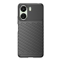 Thunder Case šarvuotas dėklas Xiaomi Redmi 13c – juodas