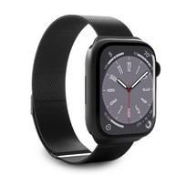 Puro 'MILANESE' laikrodžio dirželis Apple Watch 42-44-45-49m, juodas