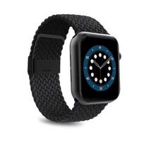 Puro Loop nailoninis dirželis Apple Watch 42 / 44 / 45 / 49 mm - juodas