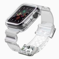 Silikoninis dirželis Strap Light Set, skirtas Apple Watch 38mm - juodas