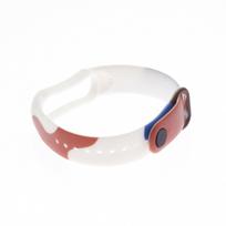 Strap Moro apyrankė Xiaomi Mi Band 3 / 4 silikoninė dirželio laikrodžio apyrankė 8 raštas