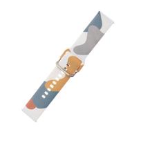 Strap Moro skirtas Samsung Galaxy Watch 40 / 41 / 42 / 43 / 44 mm silikoninis apyrankės laikrodžio dirželis - raštas 2