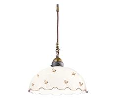 Kolarz 731.30.161 - Pakabinamas šviestuvas ant laido NONNA 1xE27/75W/230V, skersmuo 30 cm, gėlė, rožinio aukso