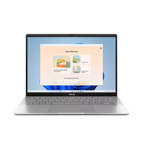 Asus Vivobook S14 S3407VA-LY076W | Cool Silver | 14 ” | IPS | WUXGA | 1920 x 1200 pixels | 60 Hz | Anti-glare | Intel Core Ultra 5 | 210H | 16GB | DDR5 | Solid-state drive capacity 512GB | Intel Graphics | Windows 11 Home | 802.11ax | Bluetooth version 5.3 | Keyboard language US international | Keyboard backlit | Warranty 24 month(s) | Battery warranty 12 month(s)