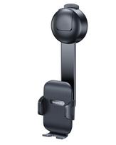 Automobilinis laikiklis telefonams su siurbtuku PrimeTrip C03 Air, juodas