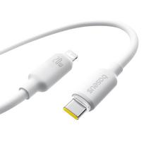 Kabelis USB C – IP Lightning 2m 20W baltas porėto silikono izoliacija BASEUS