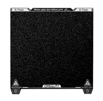3D spausdinimo paviršius K1Max  315*310mm su įkirptėmis (magnetas nekomplektuojamas) Creality